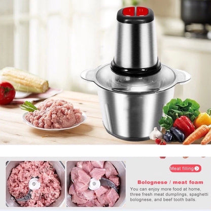 2L Stainless Electric Meat Grinder / Food Processor