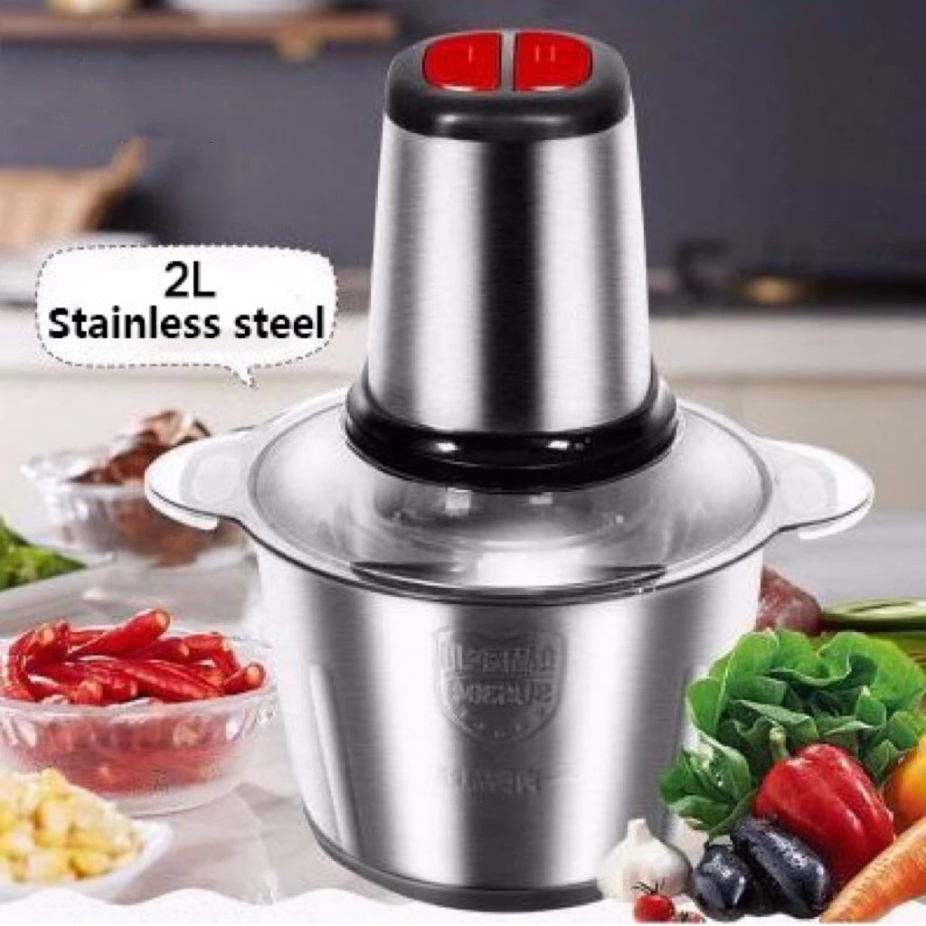 2L Stainless Electric Meat Grinder / Food Processor