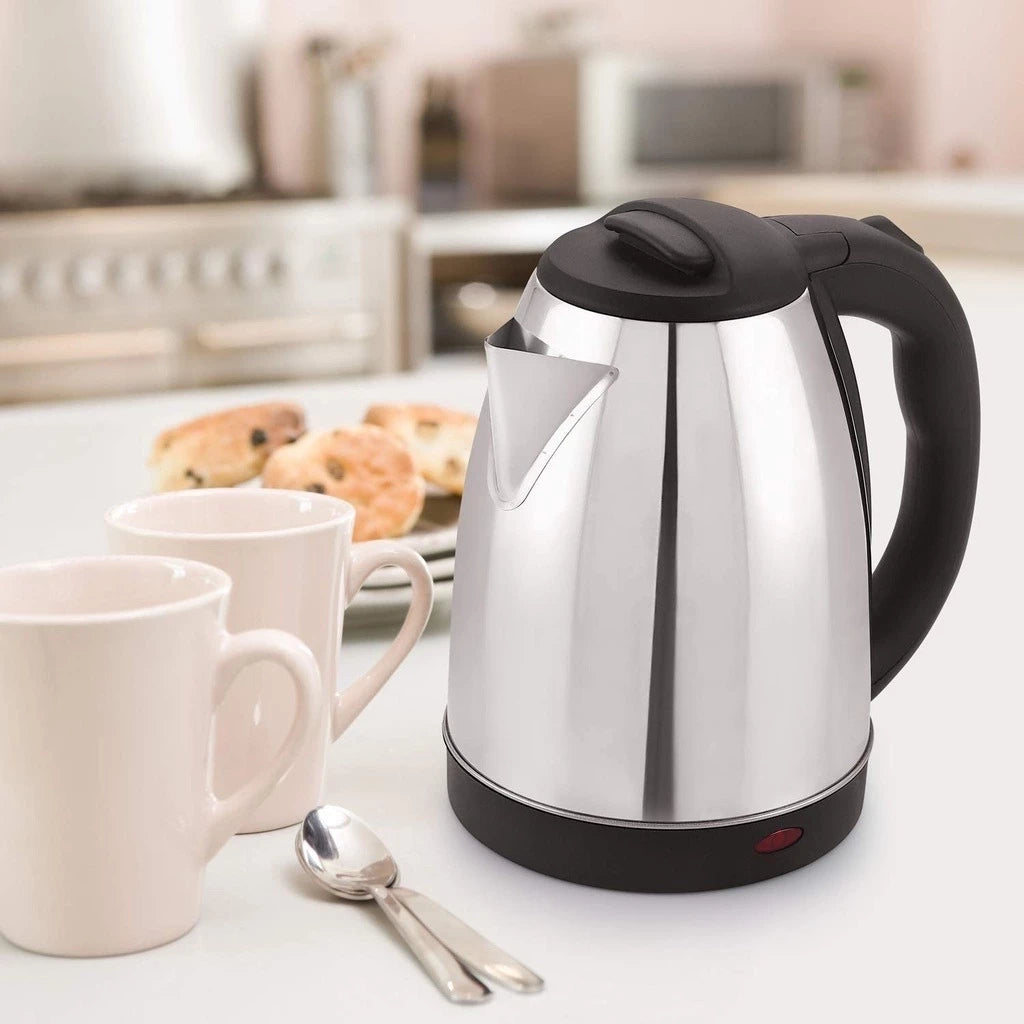 2L Capacity Fast Boiling Electric Kettle Stainless Steel Material Easy and Convenient