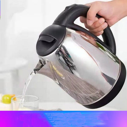 2L Capacity Fast Boiling Electric Kettle Stainless Steel Material Easy and Convenient