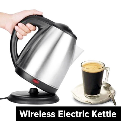 2L Capacity Fast Boiling Electric Kettle Stainless Steel Material Easy and Convenient