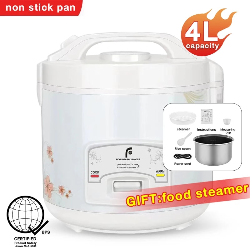 Rice cooker 4L multifunctional mini electric cooker standard inverter type big hot pot cooker sale