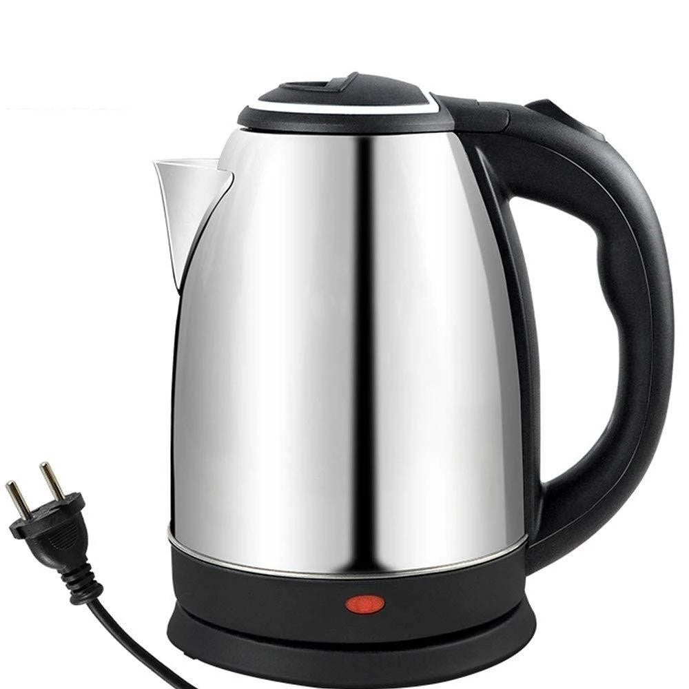 Electric Kettle Heater, Stainless Steel, Non-Slip Grip, Twining Cord