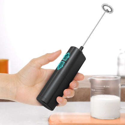 Electric Milk Frother, Electric Coffee Blender,Handheld Eggbeater, Creative Electric Whisk, Electric Coffee Mixer, Milk Whisk