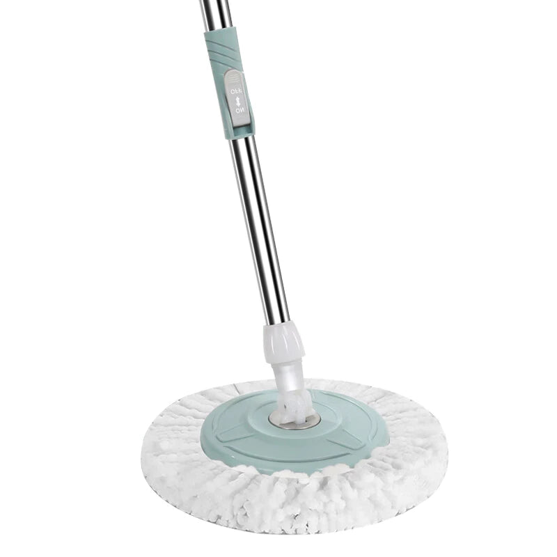 Spin Mop Replacement Handle 360 Degree Spin Mop Pole Handle Replacement Rotating Telescopic Mop